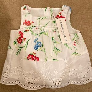 Janie and Jack Baby Floral Top